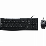 Набор клавиатура+мышь Logitech MK200 BLACK RUS 920-002694