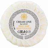 Мыло туалетное Luscan Cream Line,круглое 20гр, 350 шт/уп