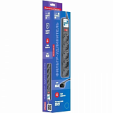 Сетевой фильтр Power Cube 5р/3м,для UPS/С14,черн 10А/2,2кВт(SPG5-В3)