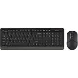 Набор клавиатура+мышь A4Tech Fstyler (FG1012 BLACK) клав:черн/сер мышь:черн