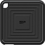 Портативный SSD Silicon Power PC60 2Tb/USB3.2/Type-C черн(SP020TbPSDPC60CK)