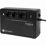 ИБП Systeme Electric Back-Save BV 600 ВА, 3xSchuko, 230В, USB (BVSE600RS)