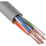 Кабель REXANT (01-0043) U/UTP, CAT 5e, PVC, 4PR, 24AWG, INDOOR, SOLID, 305м