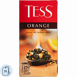 Чай TESS Оранж черный, 25пак 0647-10