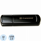 Флеш-память Transcend JetFlash 350, 32Gb, USB 2.0, чер, TS32GJF350
