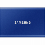 Портативный SSD Samsung T7, 2Tb, Indigo Blue (MU-PC2T0H/WW)