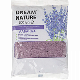 Соль для ванн Dream Nature с пеной Лаванда  500 г