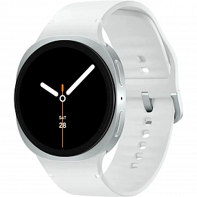 Смарт-часы Samsung Galaxy Watch 8 LTE 44мм серебристый(SM-L335FZSACAU)