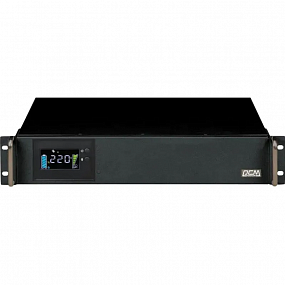 ИБП Powercom King Pro RM KIN-1500AP LCD, Line-Int, 1500Ва/1200Вт,(6C13)