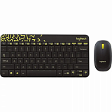 Набор клавиатура+мышь Logitech Wireless Desktop MK240,USB,Black(920-008213)
