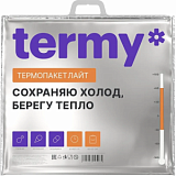 Термопакет ЛАЙТ_ 60Х55 Мет/ВПЭ/ПВД  Белая_Квадрат ручка_Терми