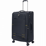 Чемодан TORBER Brosno, черн, нейлон 600D, 48 х 30 х 78см, 85л, T1901L-Black