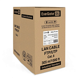 Кабель ExeGate FUTP4-C6-CU-S23-IN-LSZH-OR-305-FLUKE FTP
