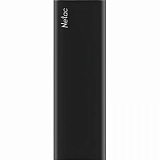 Портативный SSD Netac 250Gb/USB-C/EXT/Black (NT01ZSLIM-250G-32BK)