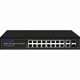 Коммутатор TRASSIR TR-NS24202S-300-16PoE