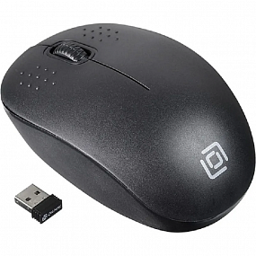 Мышь компьютерная Oklick 685MW черный опт (1200dpi) беспр USB (2but)