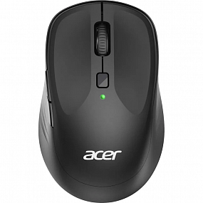 Мышь компьютерная Acer OMR300 черный оптическая 1600dpi/6but беспровод. USB