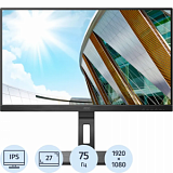 Монитор 27 AOC 27P2Q Black (IPS,1920x1080,D-sub+DVI+HDMI+DP,4 ms)