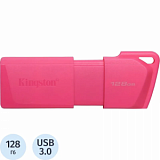 Флеш-память Kingston Exodia M LATAM DTXM/128Gb/USB 3.2/NEON (PINK)