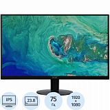 Монитор Acer SA240YAbi (UM.QS0EE.A01)23.8/FHD/IPS/75Hz/250cd/4ms/HDMI/VGA
