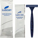 Набор бритвенный Luscan флоупак, 200шт