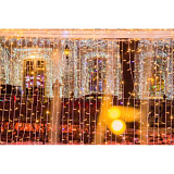 Электрогирлянда 264 LED ламп, размер 300х200 cм, тепл. белый, 1 реж. 94786