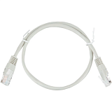 Патч-корд BigTech OPCC001 UTP CCA кат.5e/0.5м/литой/многожильн(серый)