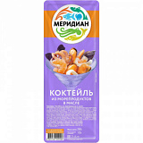 Коктейль Меридиан из морепродуктов в масле, фас, 200г