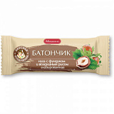 Батончик Мишкино счастье халва подсолнечная с арахисом глазир. 50гx24шт/уп