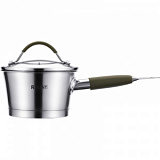 Ковш со стекл. крышкой 1,2л; 14x8,5 см Linea OLIVA 67-1114