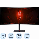 Монитор Acer Nitro(UM.CX5EE.301)34/UWQHD/VA/180Hz/300cd/0,5ms/HDMI/DP