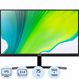 Монитор Acer (K243YEbmi)23,8/FHD/IPS/100Hz/250cd/1ms/HDMI/VGA