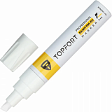 Маркер лаковый TOPFORT Paint 8 мм белый