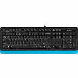 Клавиатура A4Tech Fstyler FK10 черный/синий USB
