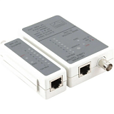 Тестер Cablexpert NCT-1, для RJ-45, RG-58, LAN