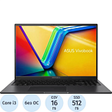 Ноутбук Asus K3604VA-MB268(90NB1071-M00AW0)i3-1315U/16Gb/512Gb SSD/16/noOS
