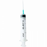Шприц 3-комп. однораз. 20мл LL 14G(2,1x30) прил. 50шт/уп KD-JECT