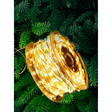Гирлянда светодиодная на 2000LED ламп, 20м, 220B, тепл бел,8реж, IP44,93629