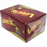 Жевательная резинка Love Is вишня и лимон 4,2гx100шт/уп