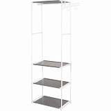 Вешалка LS_гардеробная напольная Helex Home W-04-1, белая