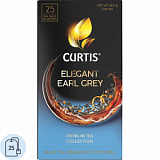 Чай Curtis Elegant Earl Grey черный, аромат, мелкий лист, 25 сашет