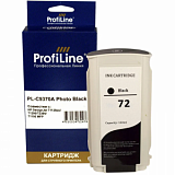 Картридж струйный ProfiLine C9370A №72 черн. для HP DesignJet T1120ps/T1200