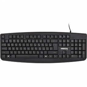 Клавиатура ProMega E-KB721 черная, USB, 104кн BT-JKB-003/E-KB721