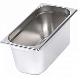 Гастроемкость LUXSTAHL нерж.сталь, GN 1/3, 32,7х17,6х15см , (га17)