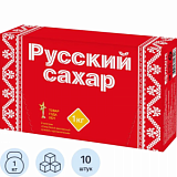 Сахар-рафинад Русский Гост, 1кгх10шт/уп