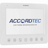 Монитор домофона ACCORDTEC AT-VD751C/M/SD WH  аналоговый, белый