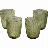 Набор стаканов Tempo green 4 шт./300 мл, 355-391
