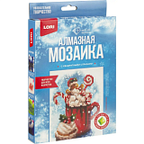 Алмазная мозаика 15x20 детская новогодняя набор Сладости НГ ,Амк-005