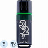 Флеш-память SmartBuy UFD 3.0/3.1 032GB Glossy series Dark Grey(SB32GBGS-DG)